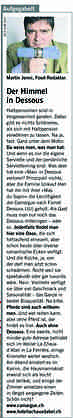 Bericht im «Migros Magazin 25» (16. Juni 2008)